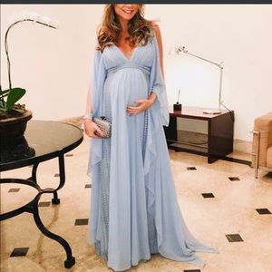 Maternity Photoshoot dress / baby shower maxi gown